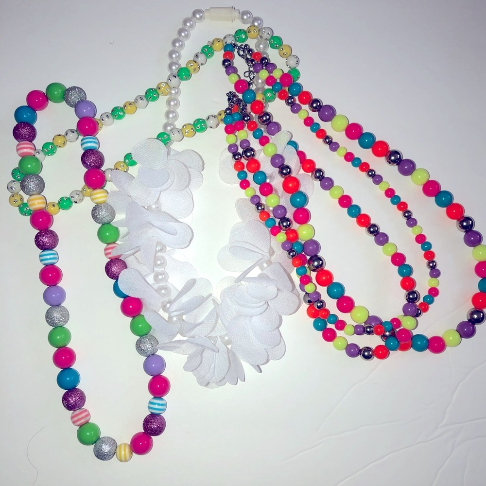 Girls Necklaces (Set of 4)